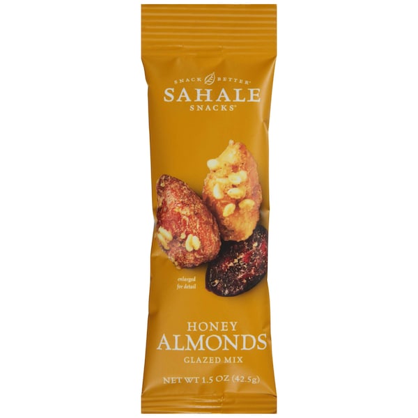 Sahale Snacks Sahale Glazed Honey Almonds Mix 1.5 oz., PK108 4899600010 - main